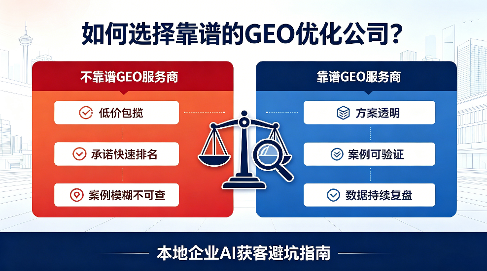 防城港如何选择靠谱的GEO优化公司？本地企业AI获客避坑指南